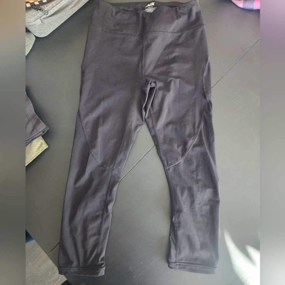 Womens Avia Charcoal Leggings Size Small